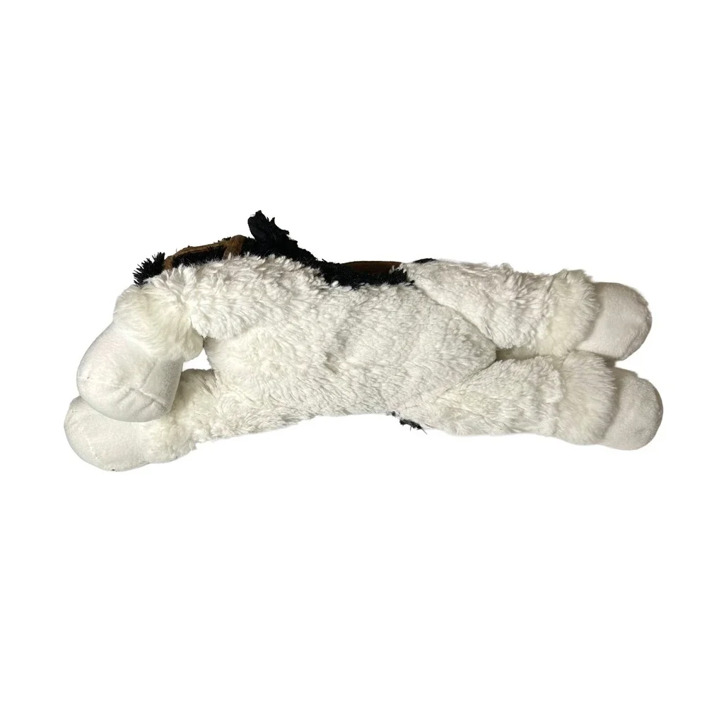 VTG Applause Honey Horse Plush Black White Spotted Pinto Saddle Bridle 68347 Toy